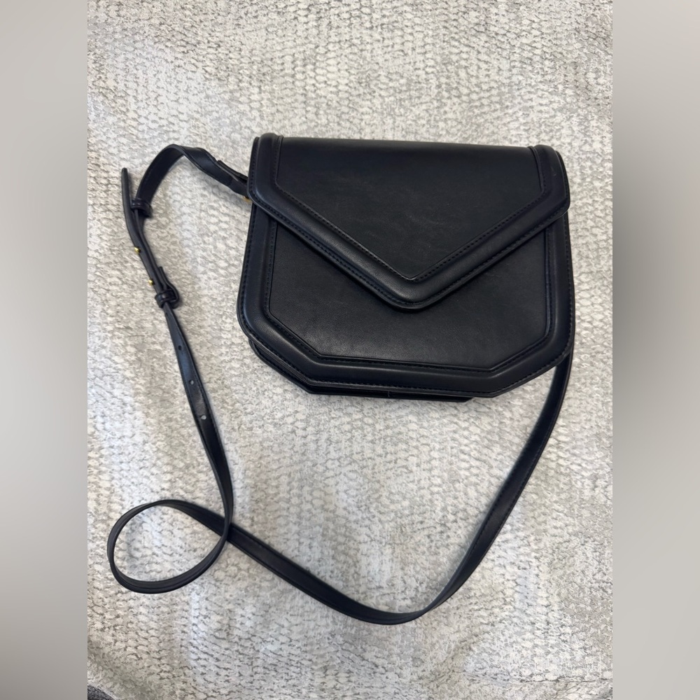 Mango Black Crossbody Bag